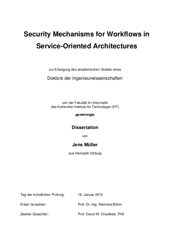 Cover der Publikation