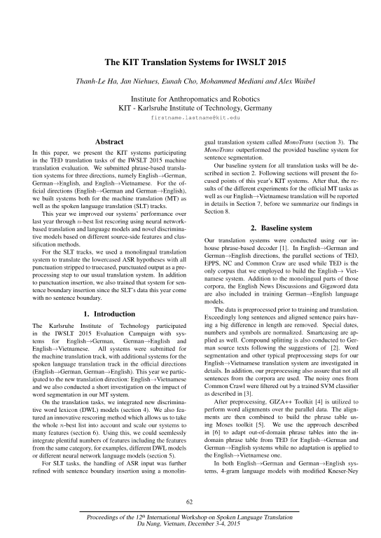 Cover der Publikation