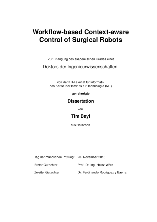 Cover der Publikation