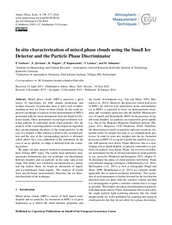 Cover der Publikation