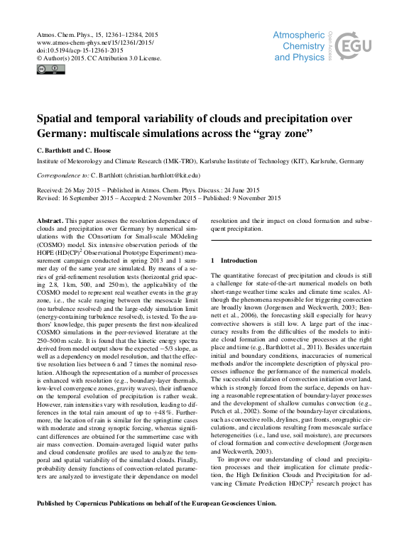 Cover der Publikation