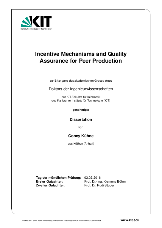 Cover der Publikation