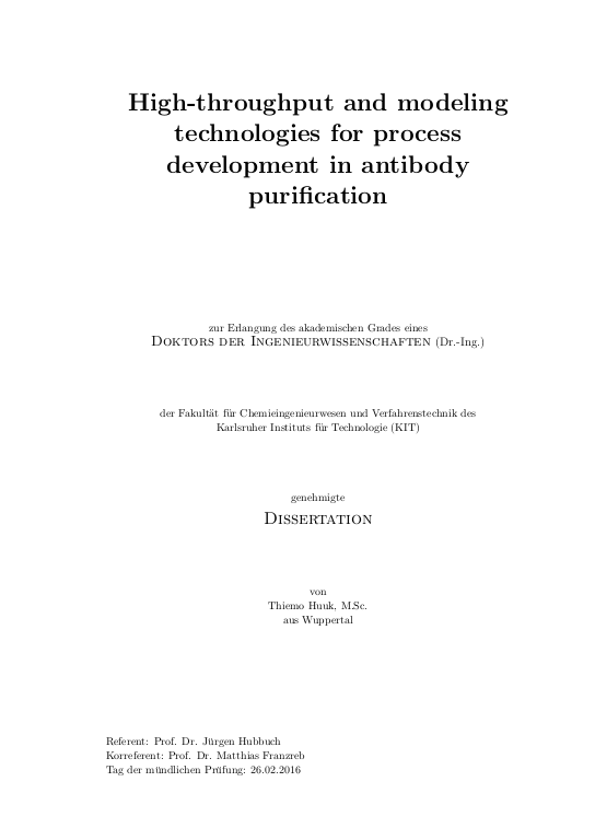 Cover der Publikation