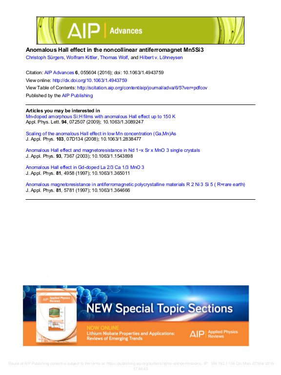 Cover der Publikation