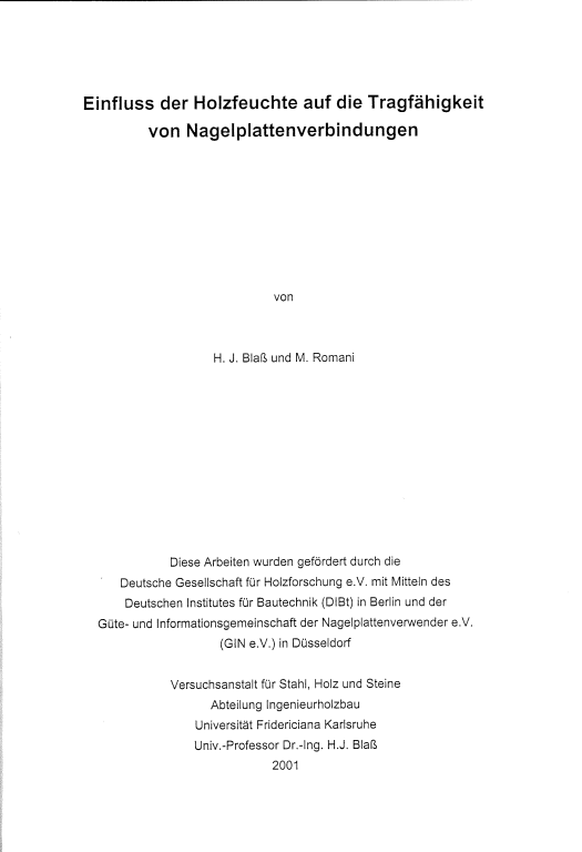 Cover der Publikation