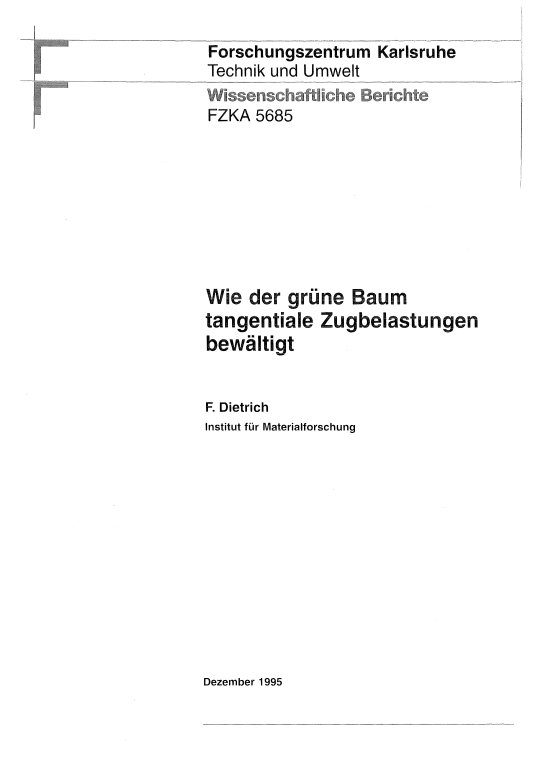 Cover der Publikation