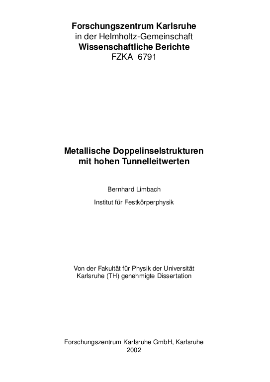 Cover der Publikation