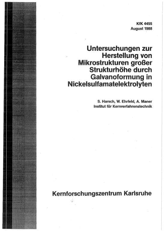 Cover der Publikation