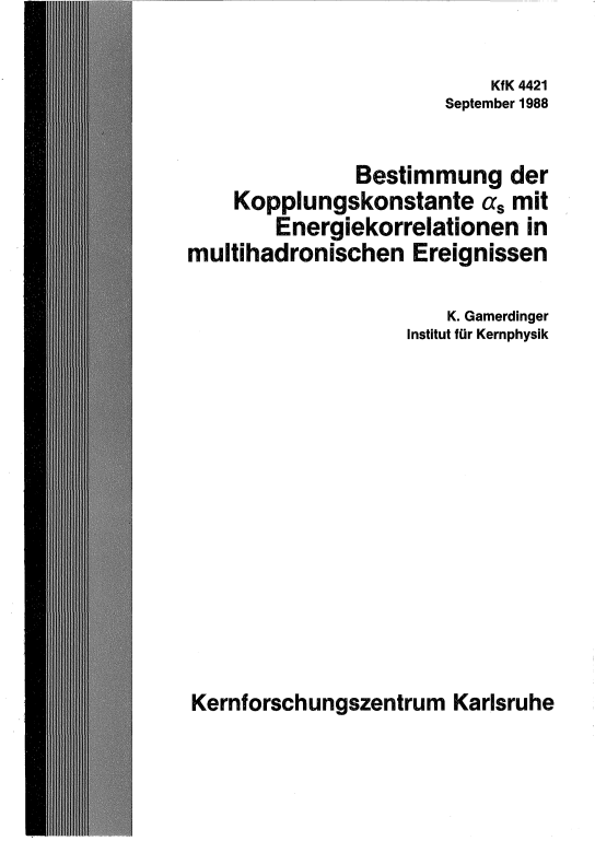 Cover der Publikation