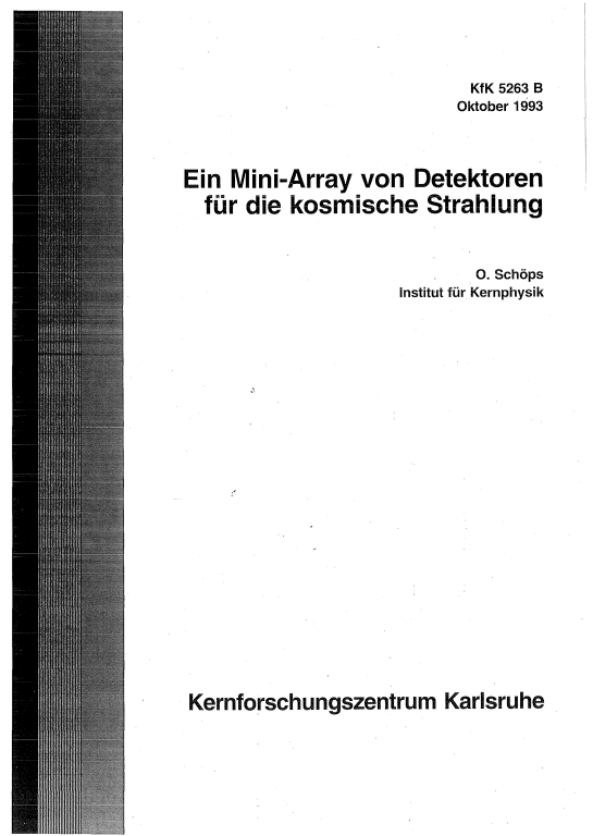 Cover der Publikation