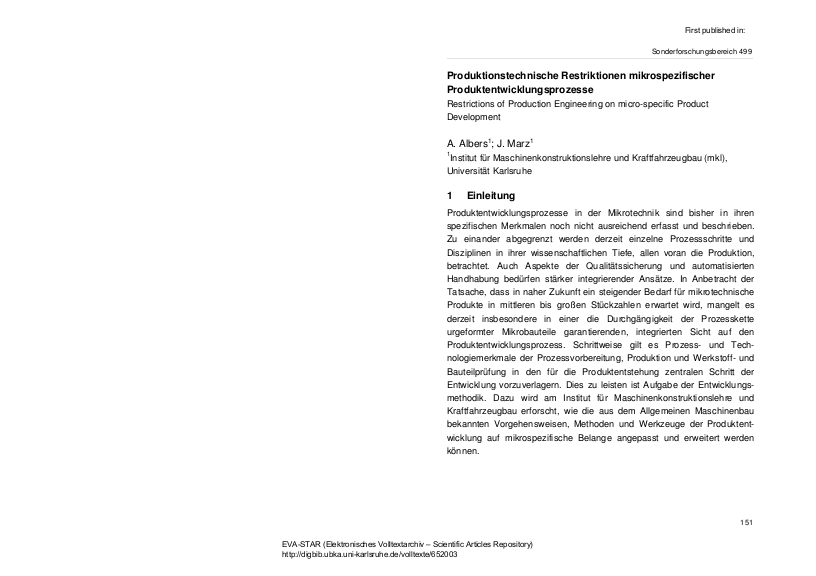 Cover der Publikation