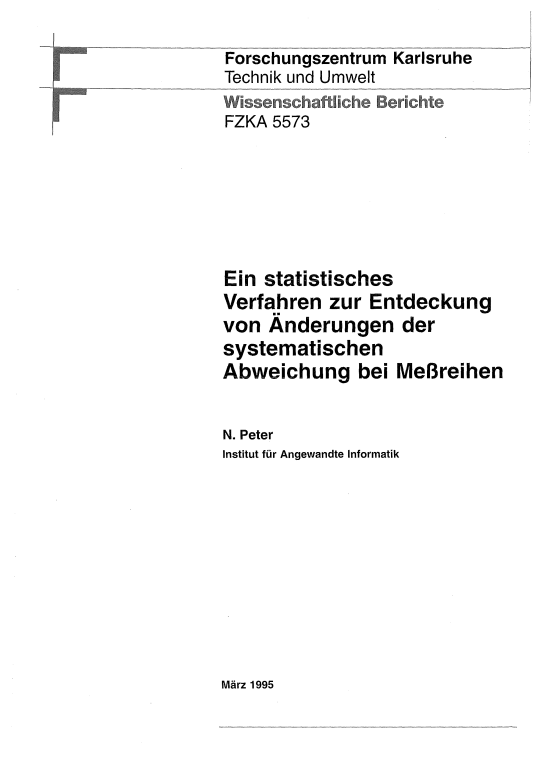 Cover der Publikation