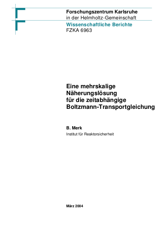 Cover der Publikation