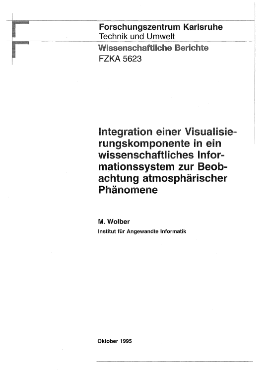 Cover der Publikation