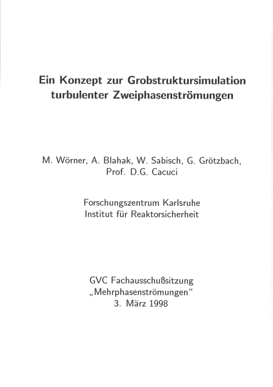 Cover der Publikation