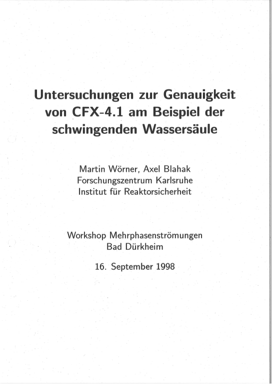 Cover der Publikation