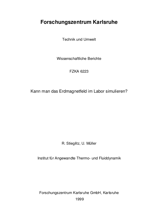 Cover der Publikation