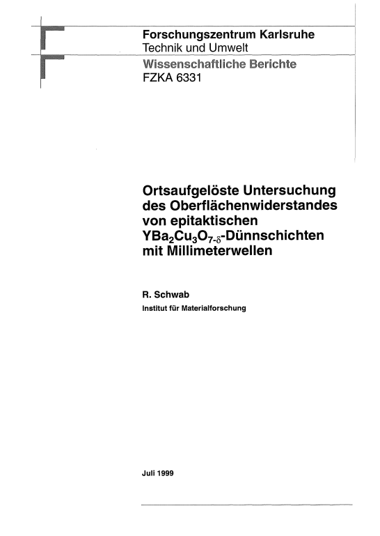 Cover der Publikation