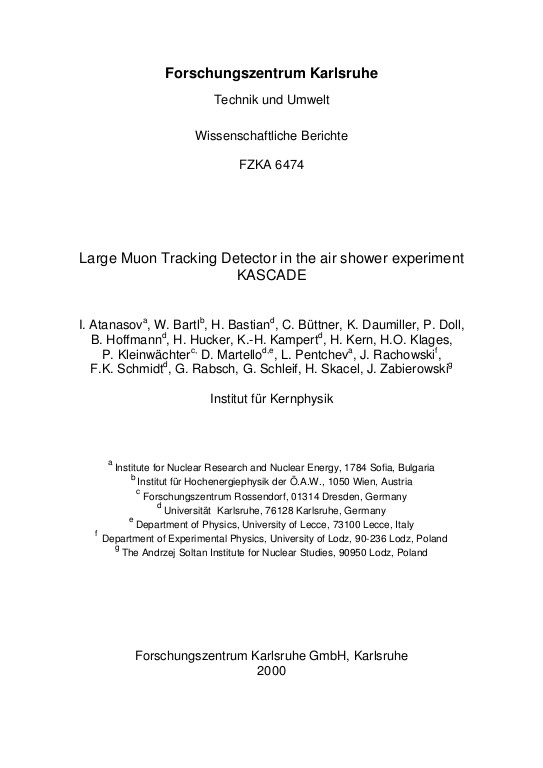 Cover der Publikation