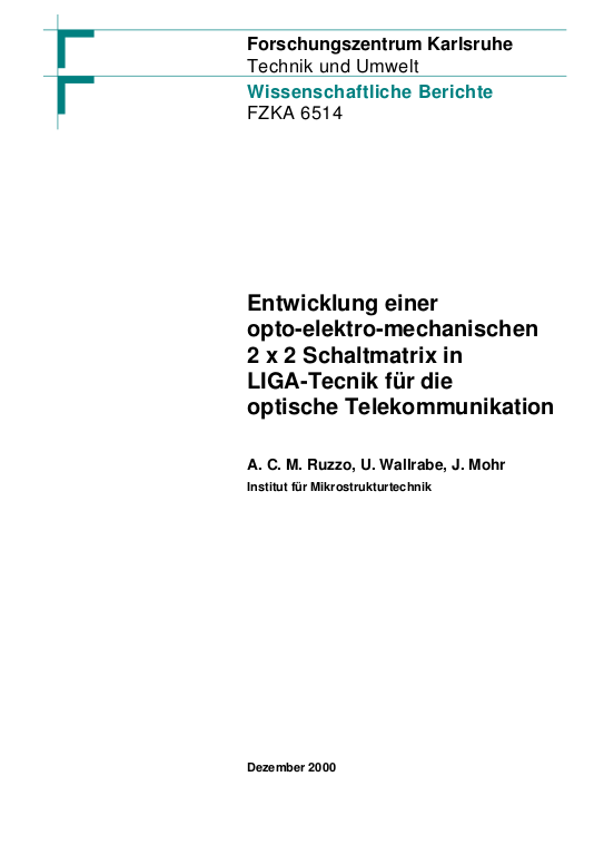 Cover der Publikation