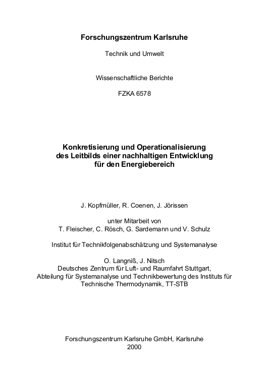 Cover der Publikation