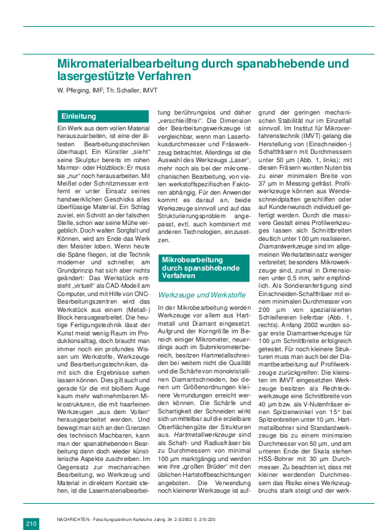 Cover der Publikation