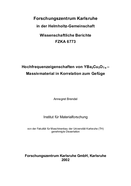 Cover der Publikation