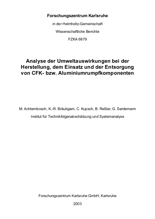 Cover der Publikation