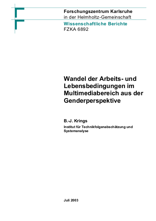 Cover der Publikation