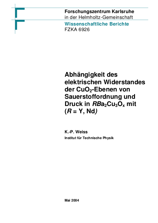 Cover der Publikation