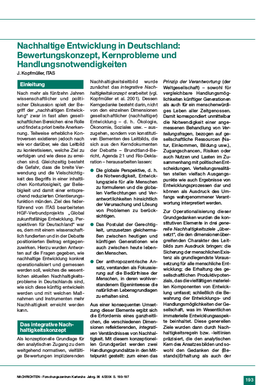 Cover der Publikation