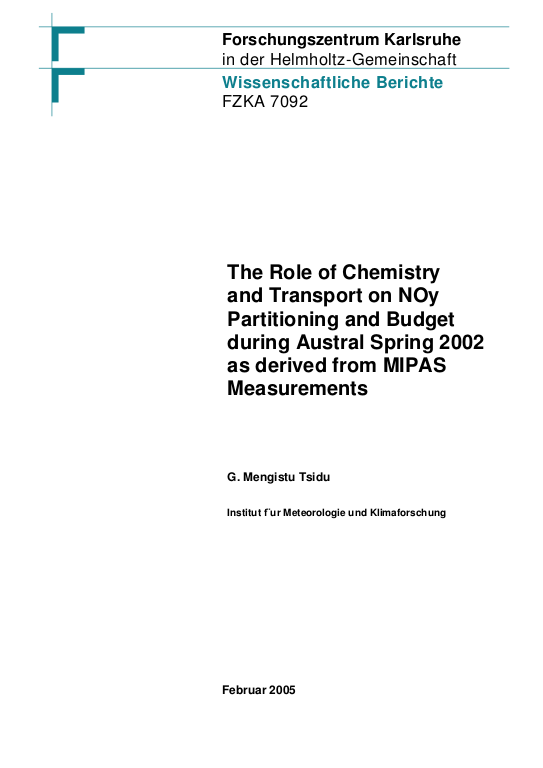 Cover der Publikation