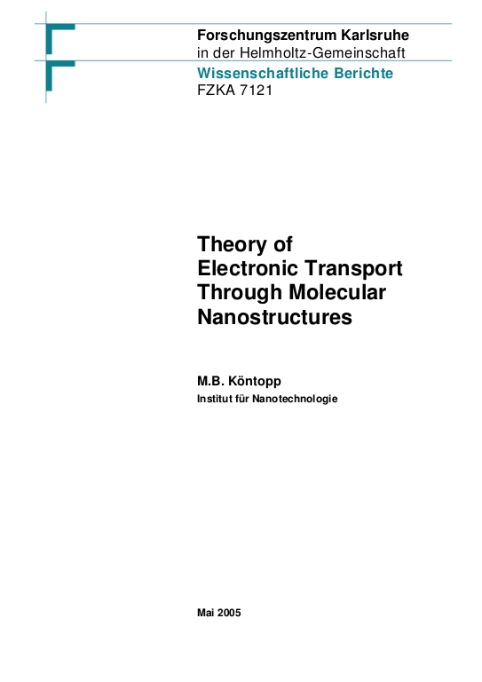 Cover der Publikation