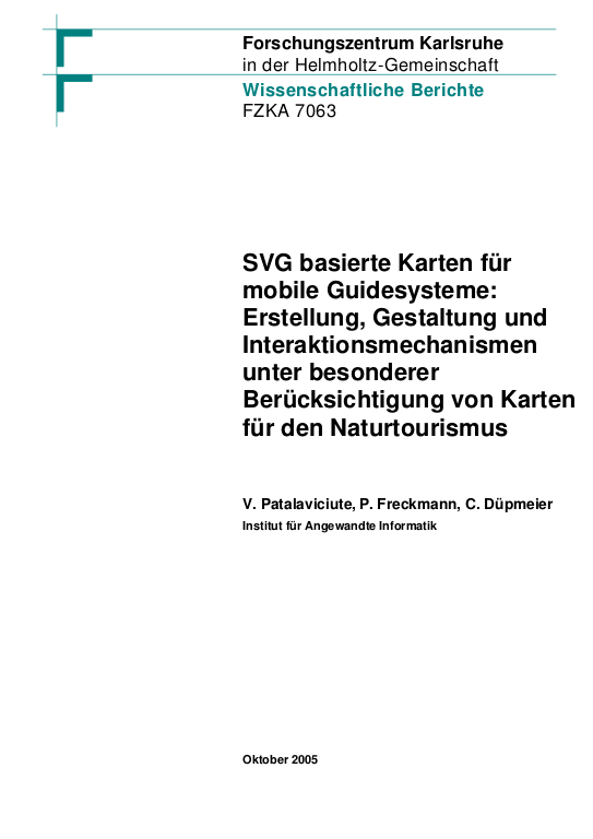 Cover der Publikation