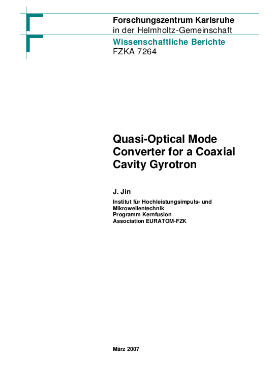 Cover der Publikation