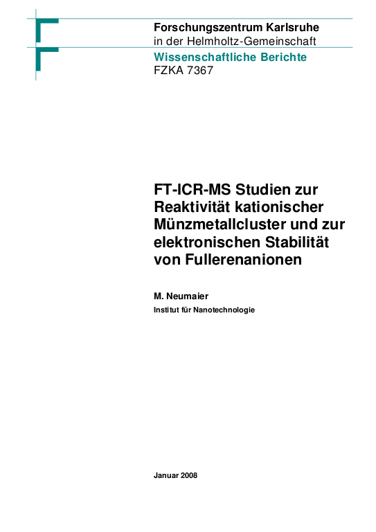 Cover der Publikation