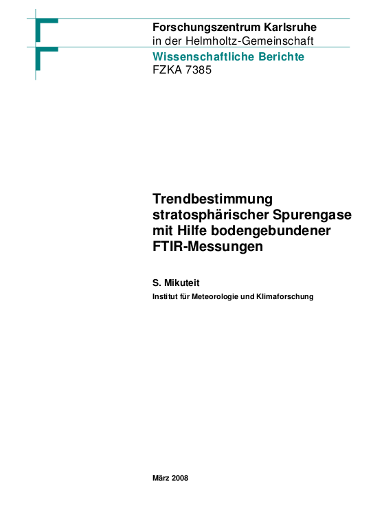 Cover der Publikation