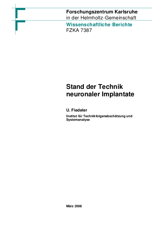 Cover der Publikation