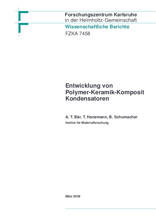Cover der Publikation