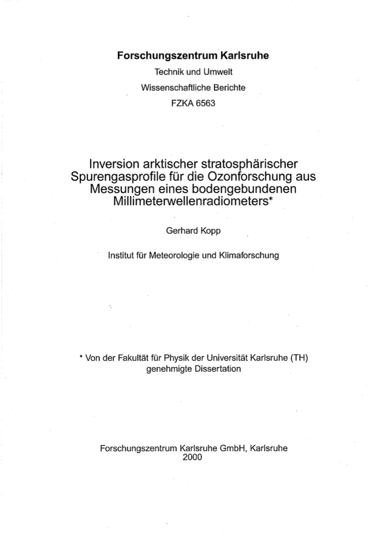 Cover der Publikation