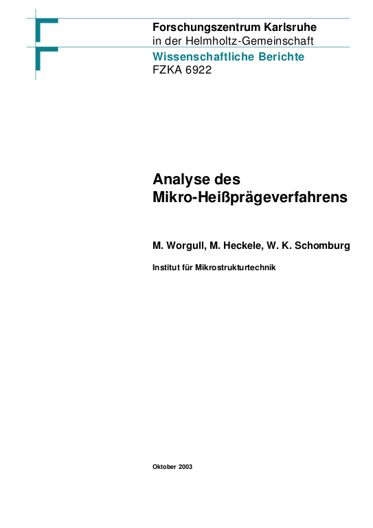 Cover der Publikation