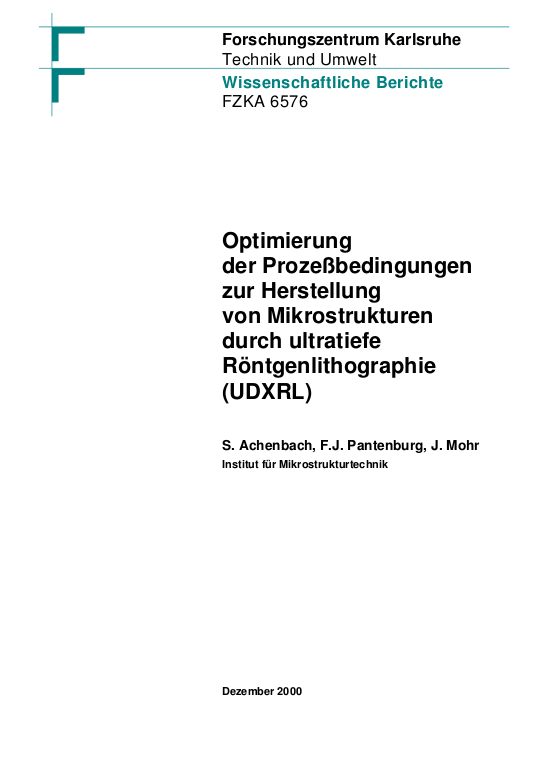 Cover der Publikation