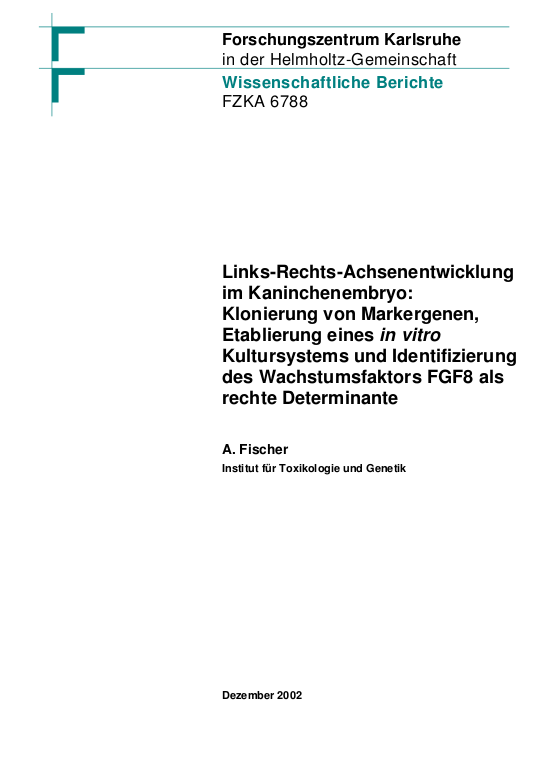 Cover der Publikation