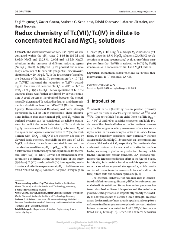 Cover der Publikation