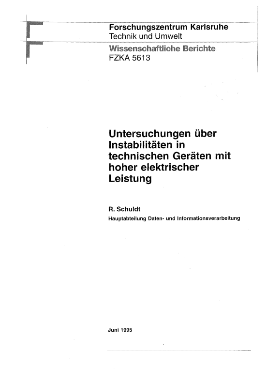 Cover der Publikation