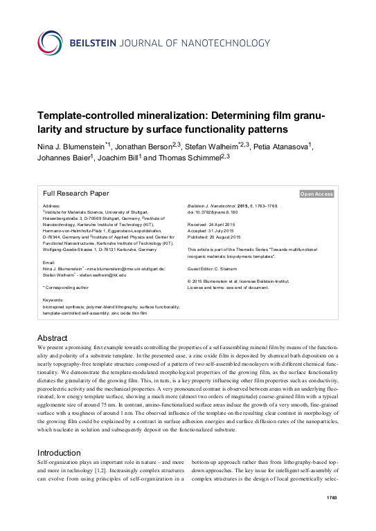 Cover der Publikation