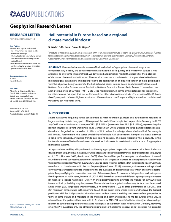 Cover der Publikation