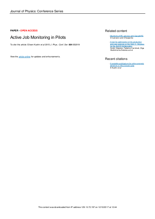 Cover der Publikation