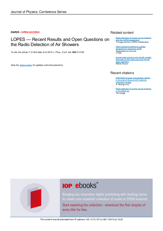 Cover der Publikation
