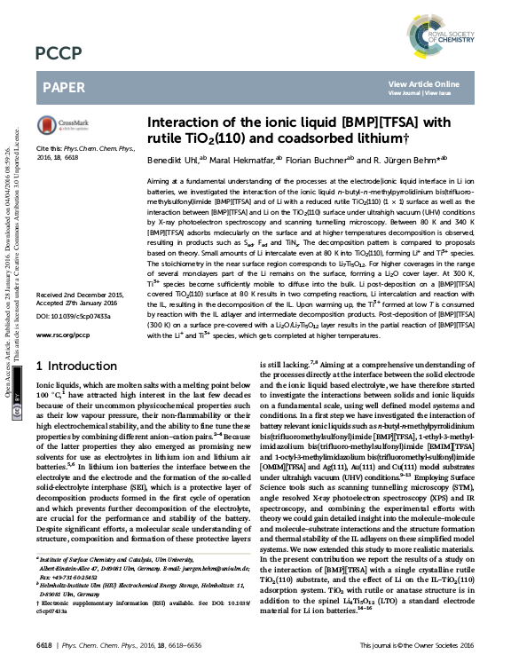 Cover der Publikation